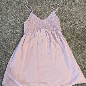 Lavender Spaghetti Strap Dress